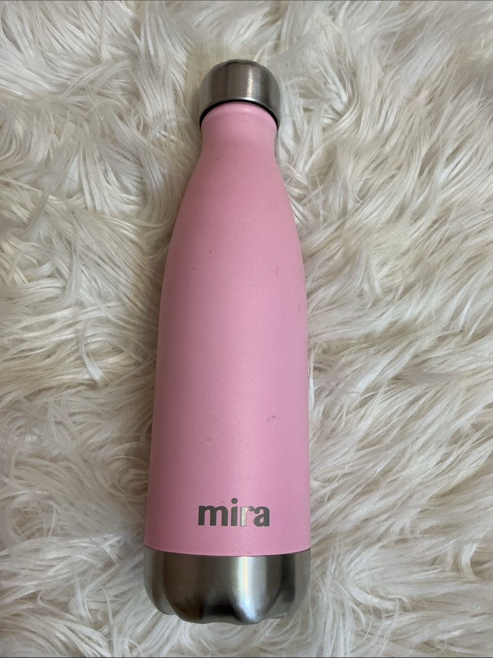 Mira Pink Stainless Water Bottle + Patterned Bottle Set - Picture 2 of 6